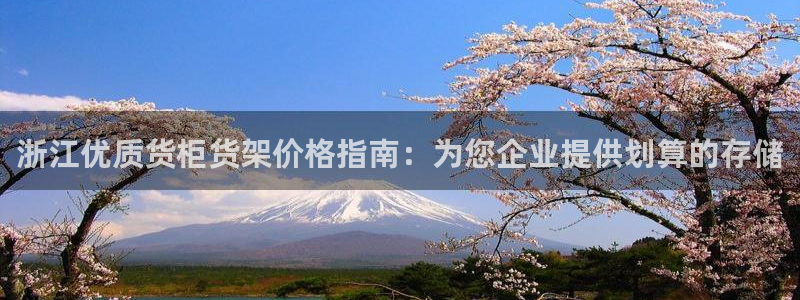 杏运体育官方网址登录：浙江优质货柜货架价